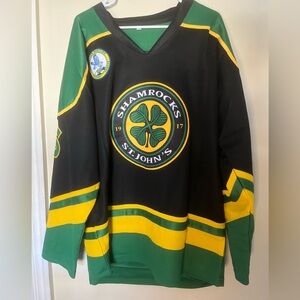 embroidered Rhea Shamrocks St. John's Hockey Jersey